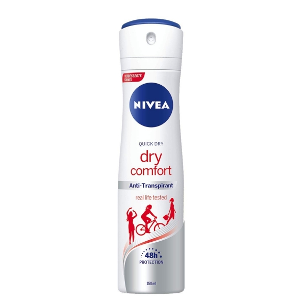 Nivea DRY COMFORT, Anti Transpirant, 48h protection, 150 ml